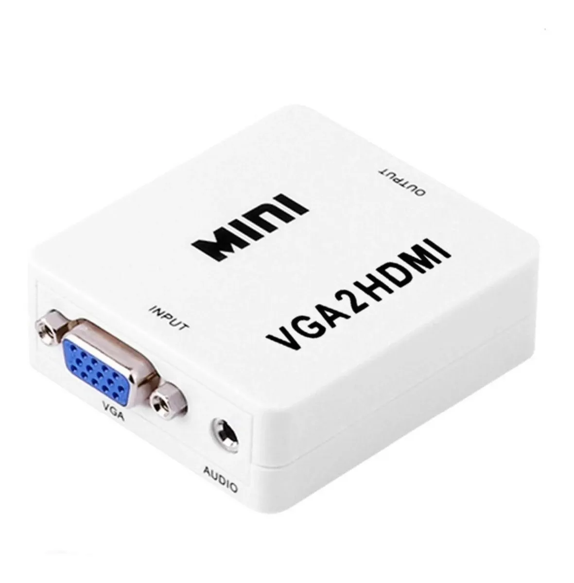 SHOPURUARA Adaptador Conversor De Vga Para Hdmi - Com Som Áudio Uruará-PA, URUARAINFO, SHOPURUARA, PRODUTOS EM URUARÁ
